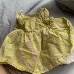 Carter's Yellow Gingham Kids Casual Dress